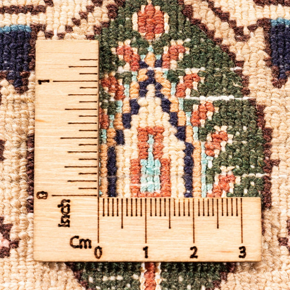 Dywan perski - Klasyczny - 240 x 200 cm - ciemny beż