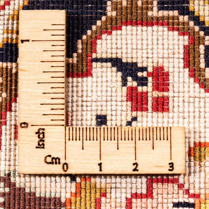 Dywan perski - Tabriz kwadratowy  - 253 x 249 cm - pomarańczowy