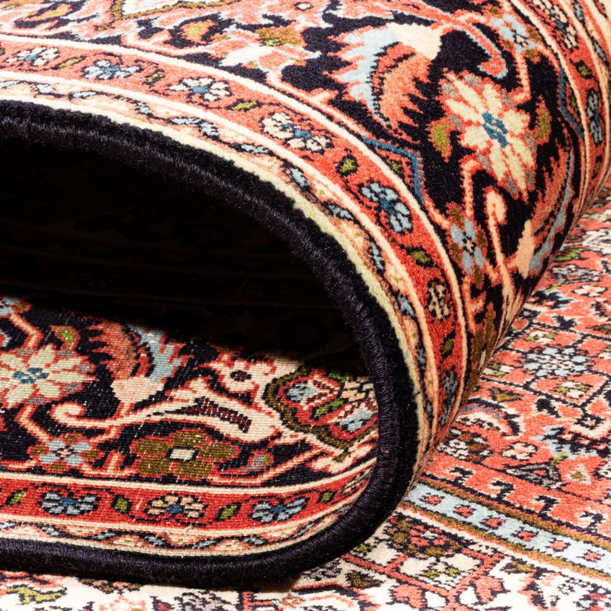 Perski dywan - Bijar - Royal - 233 x 200 cm - jasna czerwień