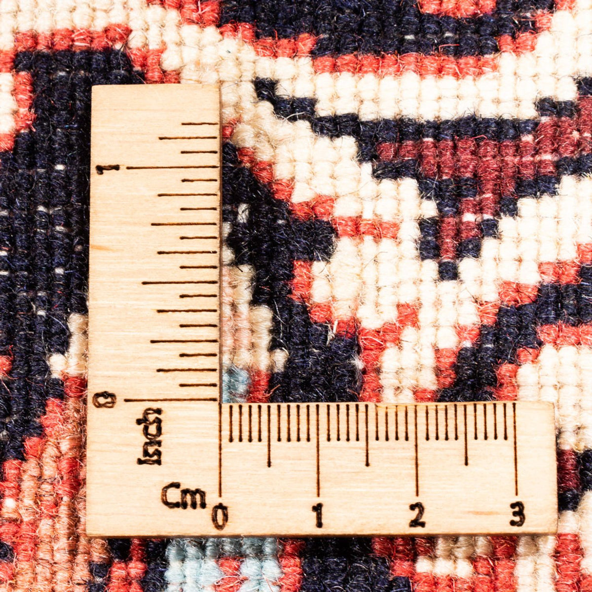 Perski dywan - Bijar - Royal - 233 x 200 cm - jasna czerwień