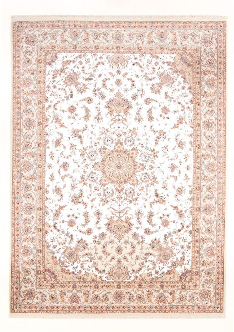 Perserteppich - Täbriz - Royal - 344 x 253 cm - creme