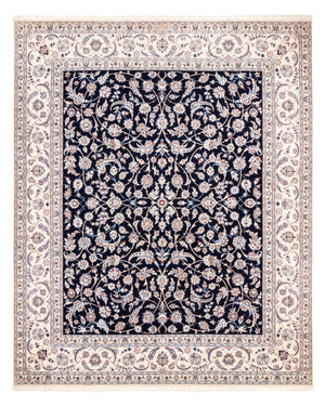 Dywan perski - Nain - Premium - 260 x 215 cm - ciemnoniebieski