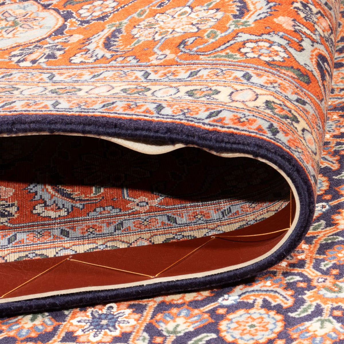 Perserteppich - Täbriz - Royal - 295 x 204 cm - dunkelblau