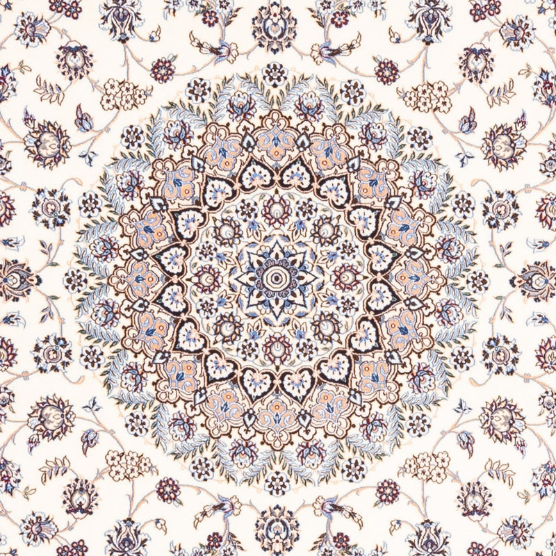 Dywan perski - Nain - Premium kwadratowy  - 203 x 201 cm - kremowy