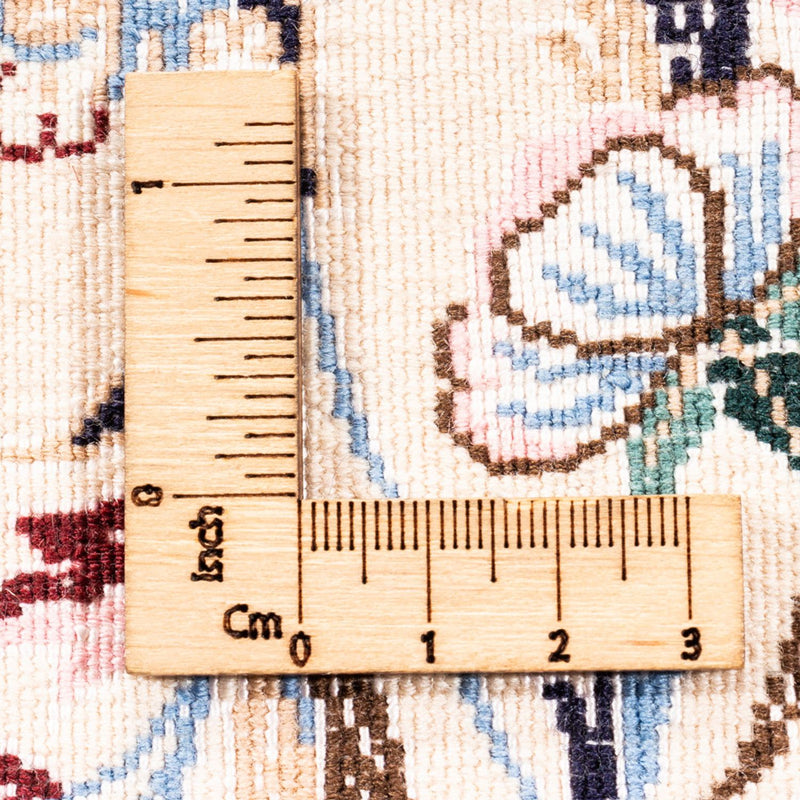 Dywan perski - Nain - Premium kwadratowy  - 203 x 201 cm - kremowy