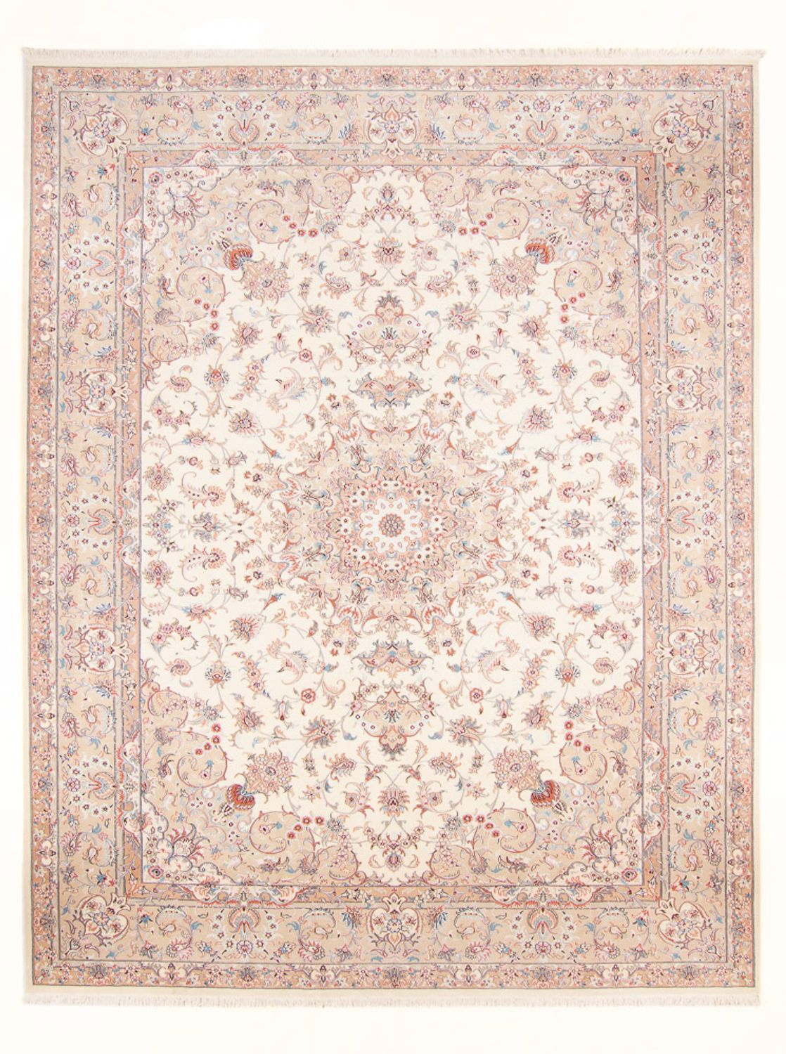 Perserteppich - Täbriz - Royal - 343 x 247 cm - creme
