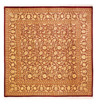 Jedwabny dywan - Ghom Silk - Premium kwadratowy  - 200 x 200 cm - złoto – product image