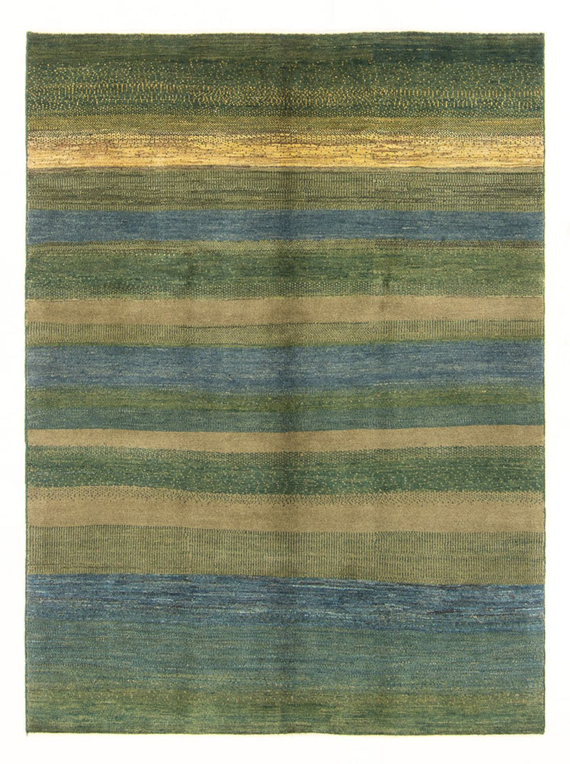 Gabbeh Teppich - Perser - 208 x 150 cm - hellgrün