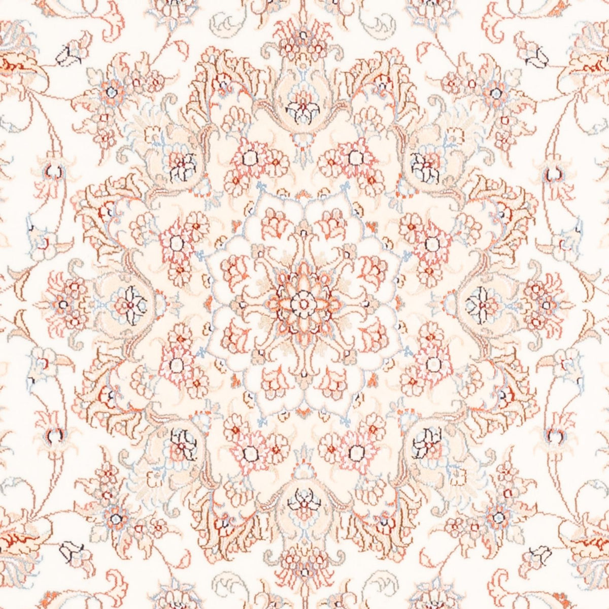 Dywan perski - Tabriz - 200 x 147 cm - kremowy