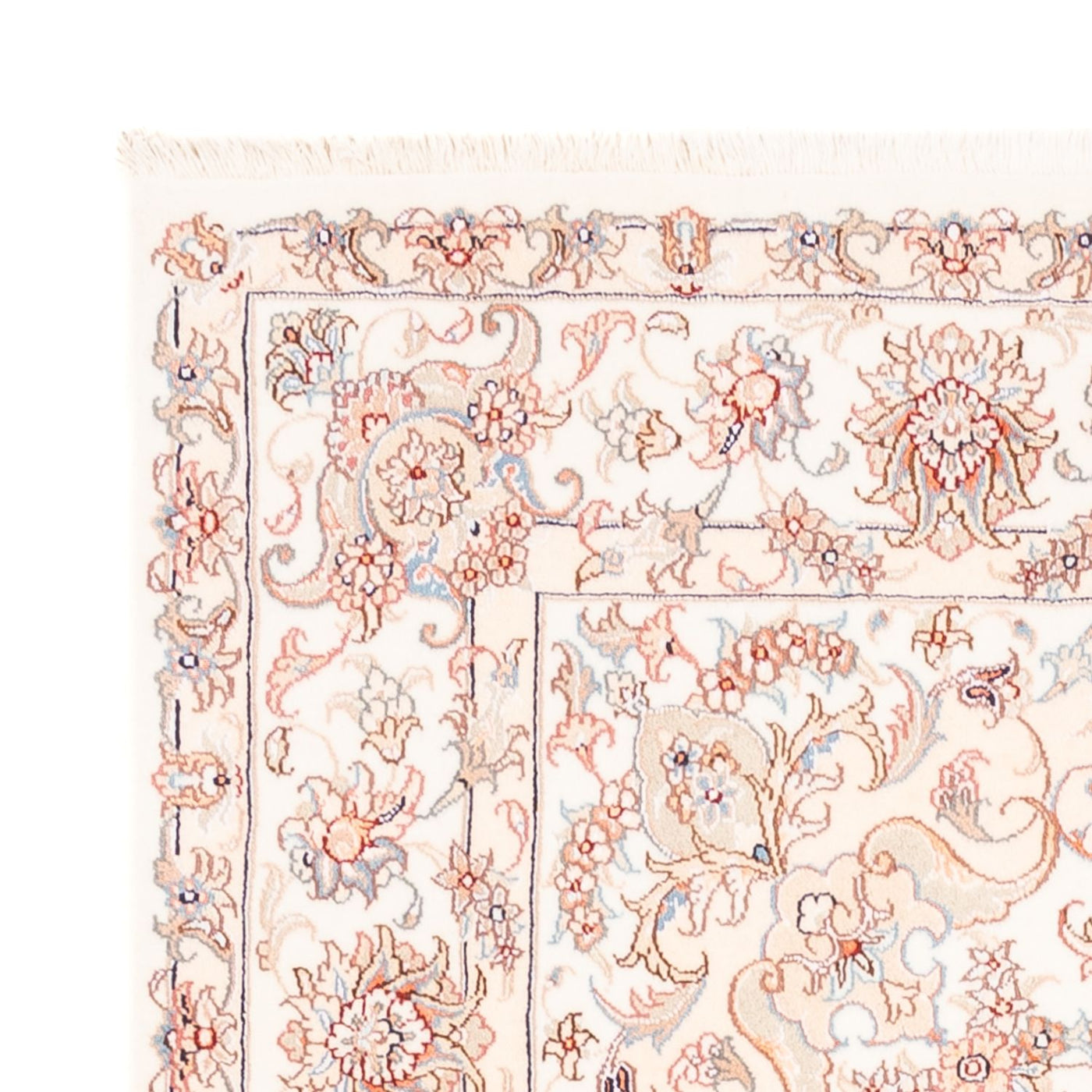 Dywan perski - Tabriz - 200 x 147 cm - kremowy