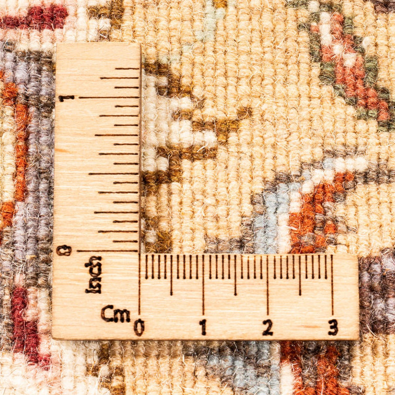 Dywan perski - Klasyczny kwadratowy  - 205 x 205 cm - kremowy