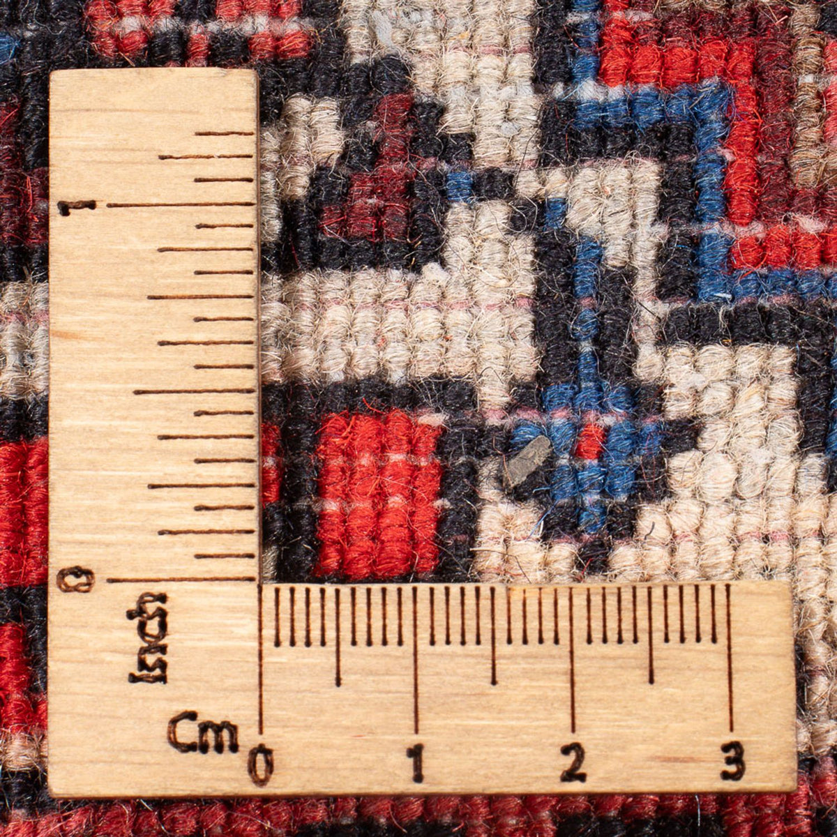 Perski dywan - Nomadyczny - 120 x 86 cm - kremowy