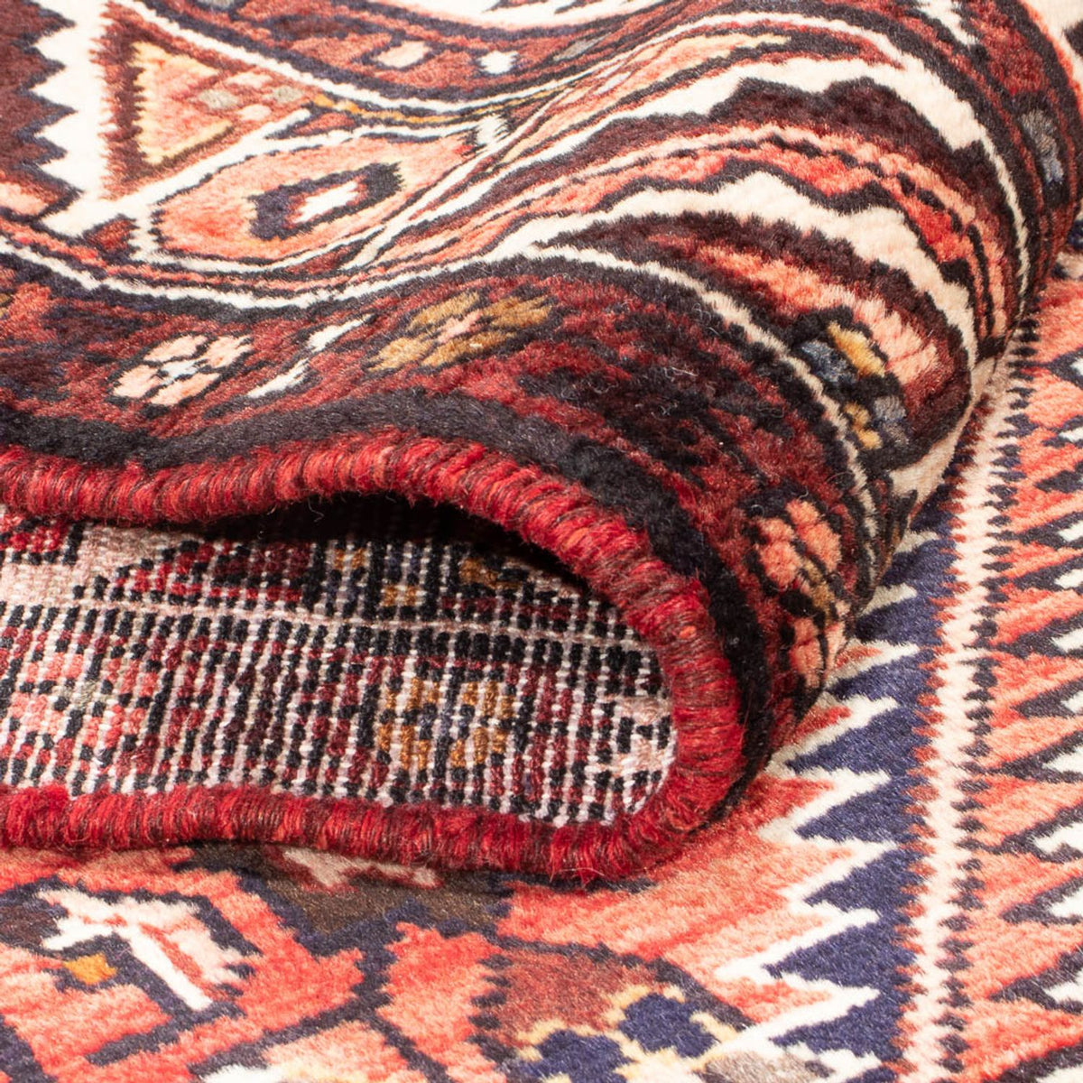 Läufer Perser - Nomadic - 350 x 116 cm - rot