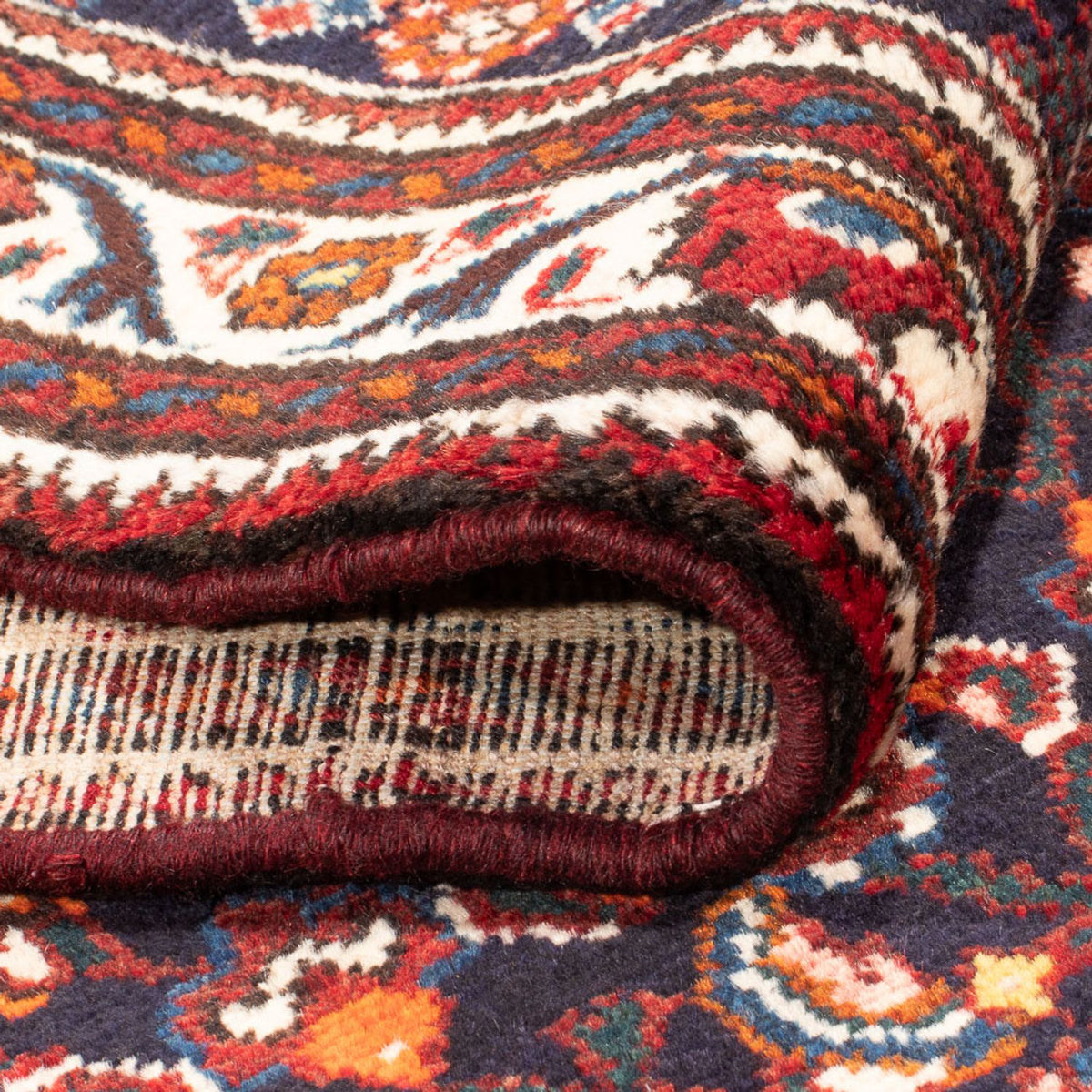 Läufer Perser - Nomadic - 295 x 107 cm - dunkelblau