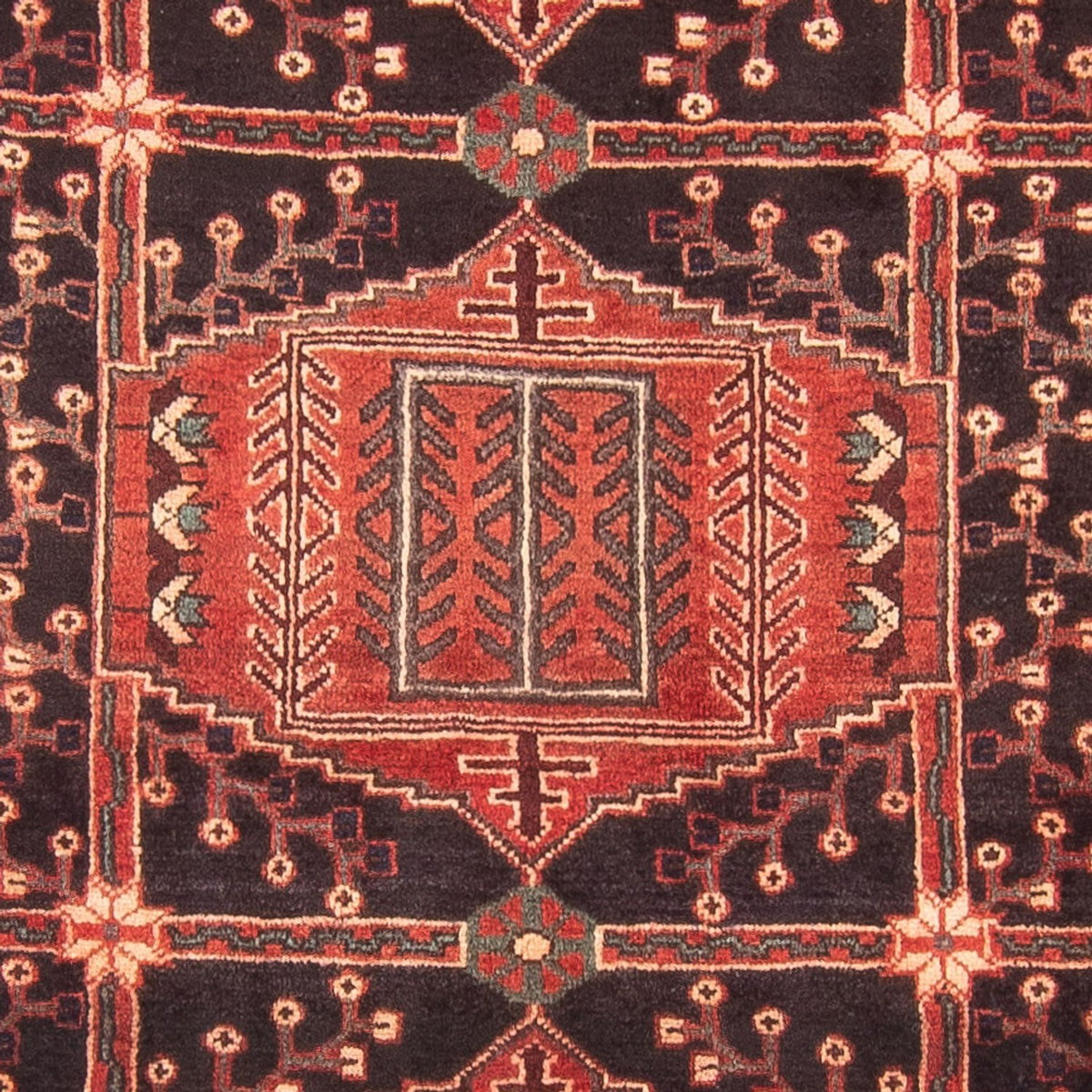 Läufer Perser - Nomadic - 324 x 124 cm - dunkelblau