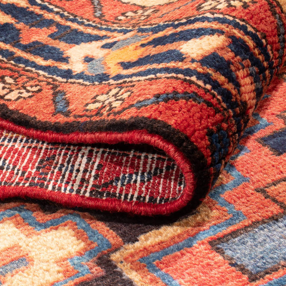 Läufer Perser - Nomadic - 530 x 113 cm - dunkelblau