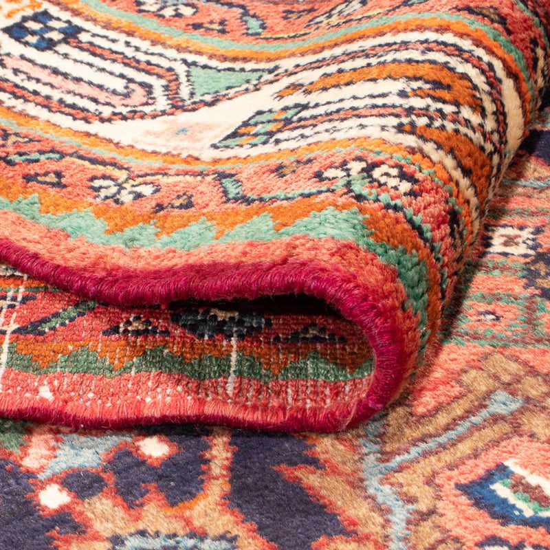 Läufer Perser - Nomadic - 342 x 114 cm - dunkelblau