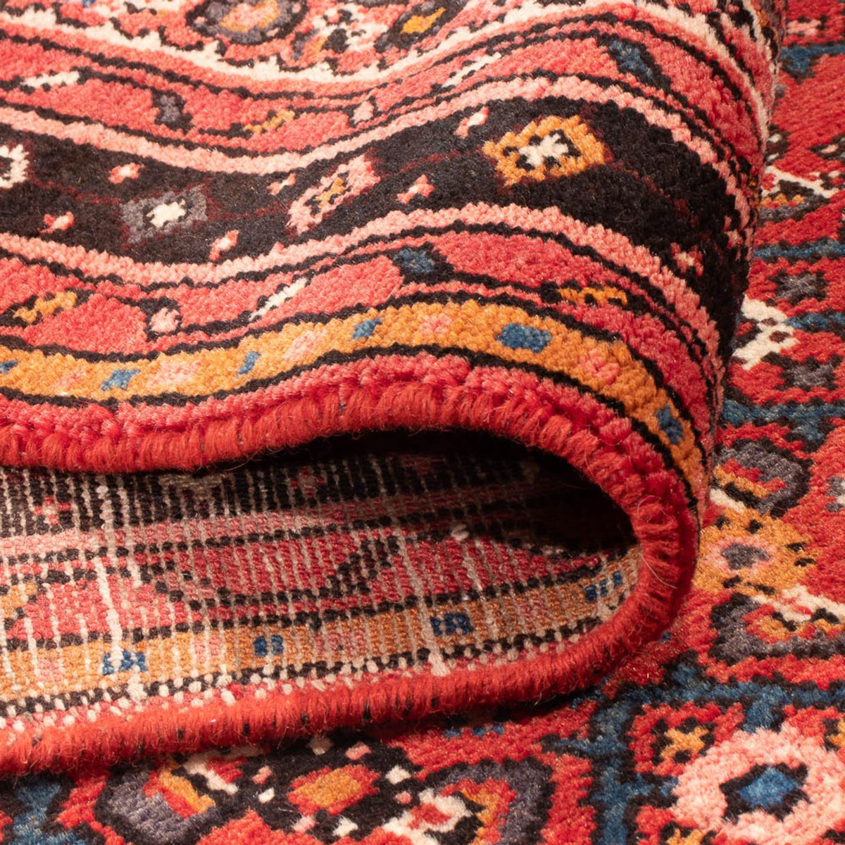 Läufer Perser - Nomadic - 385 x 105 cm - rot