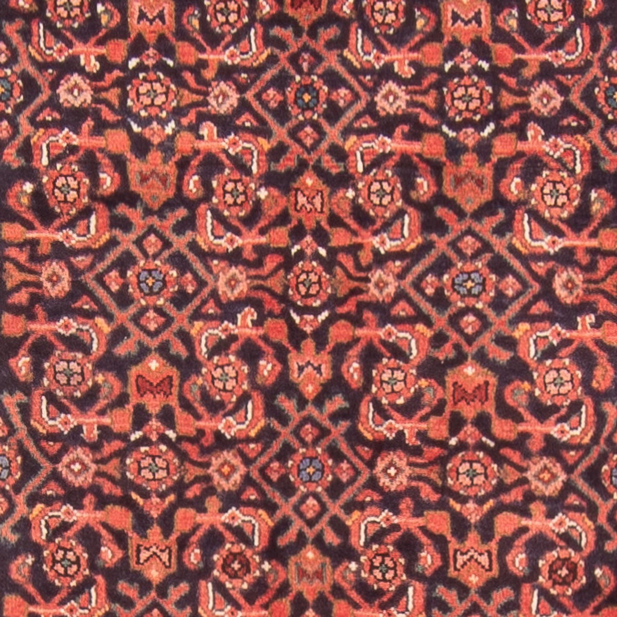 Läufer Perser - Nomadic - 434 x 102 cm - dunkelblau