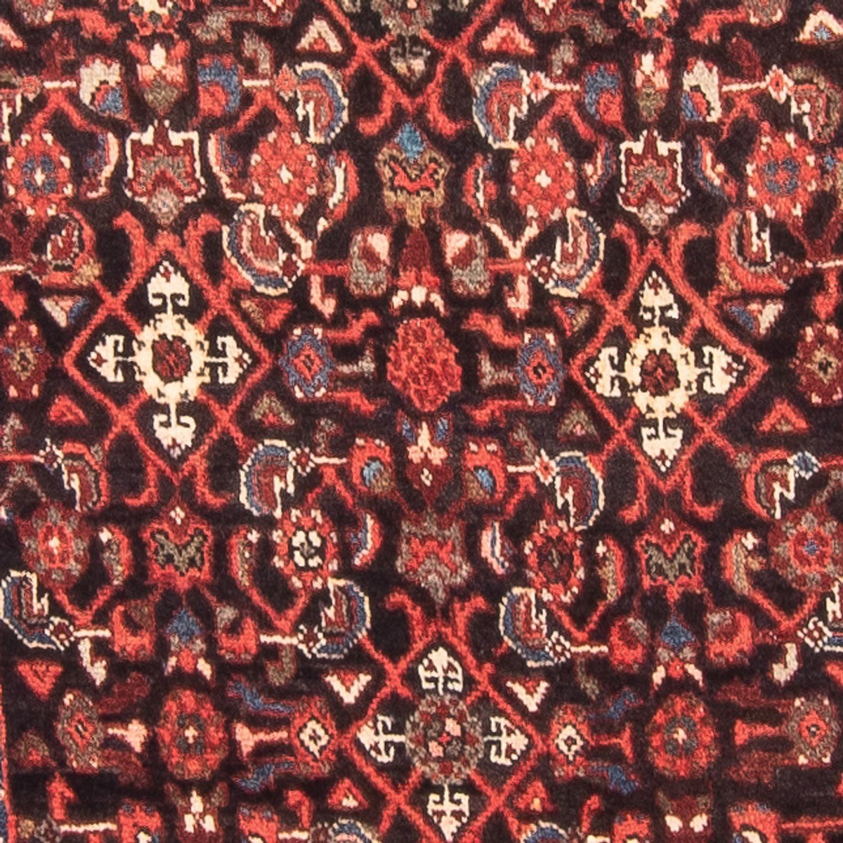 Läufer Perser - Nomadic - 405 x 107 cm - dunkelblau