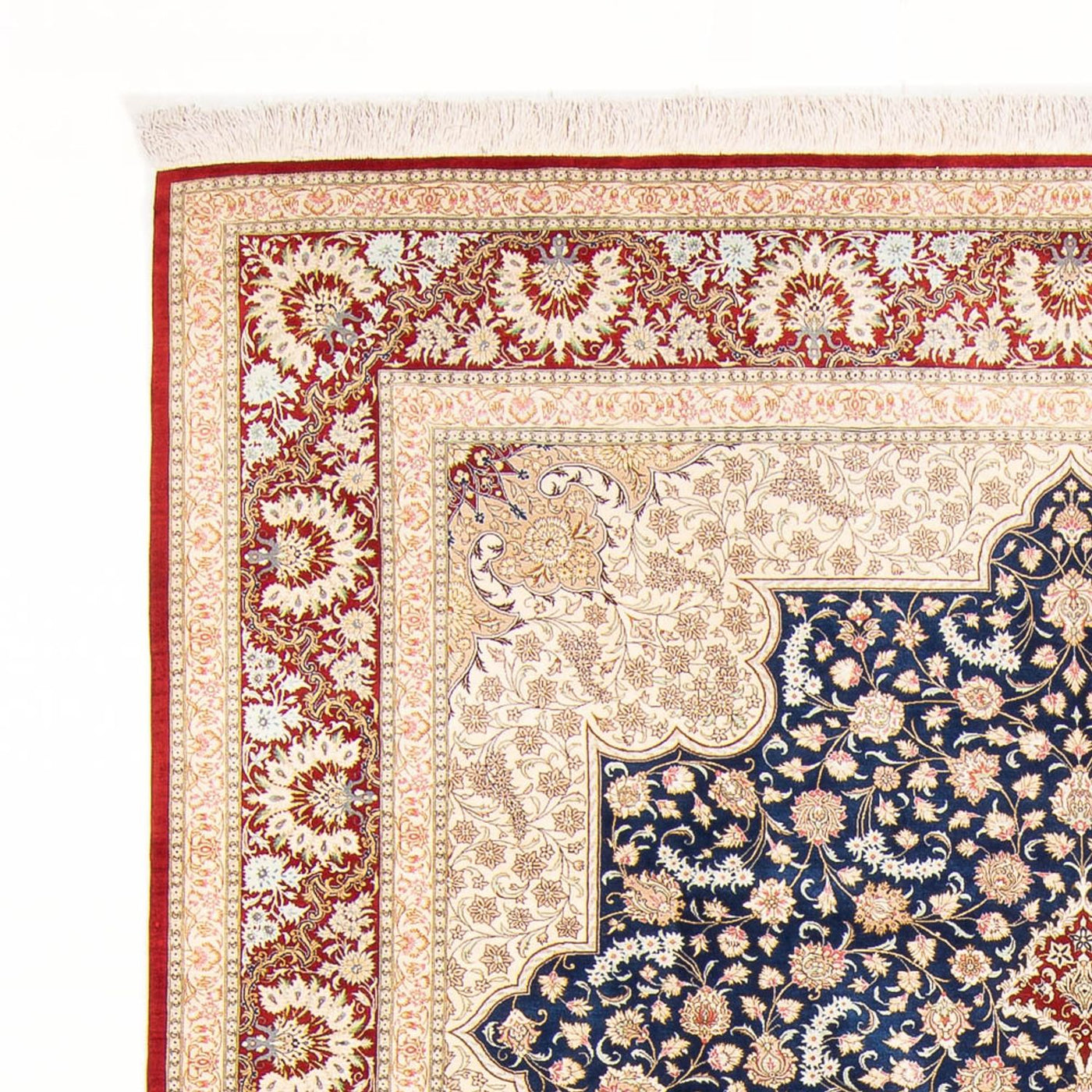 Qom jedwab Dywan 287x196cm - Dywan perski