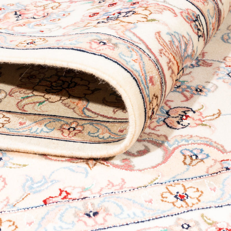 Dywan perski - Tabriz - 198 x 149 cm - kremowy