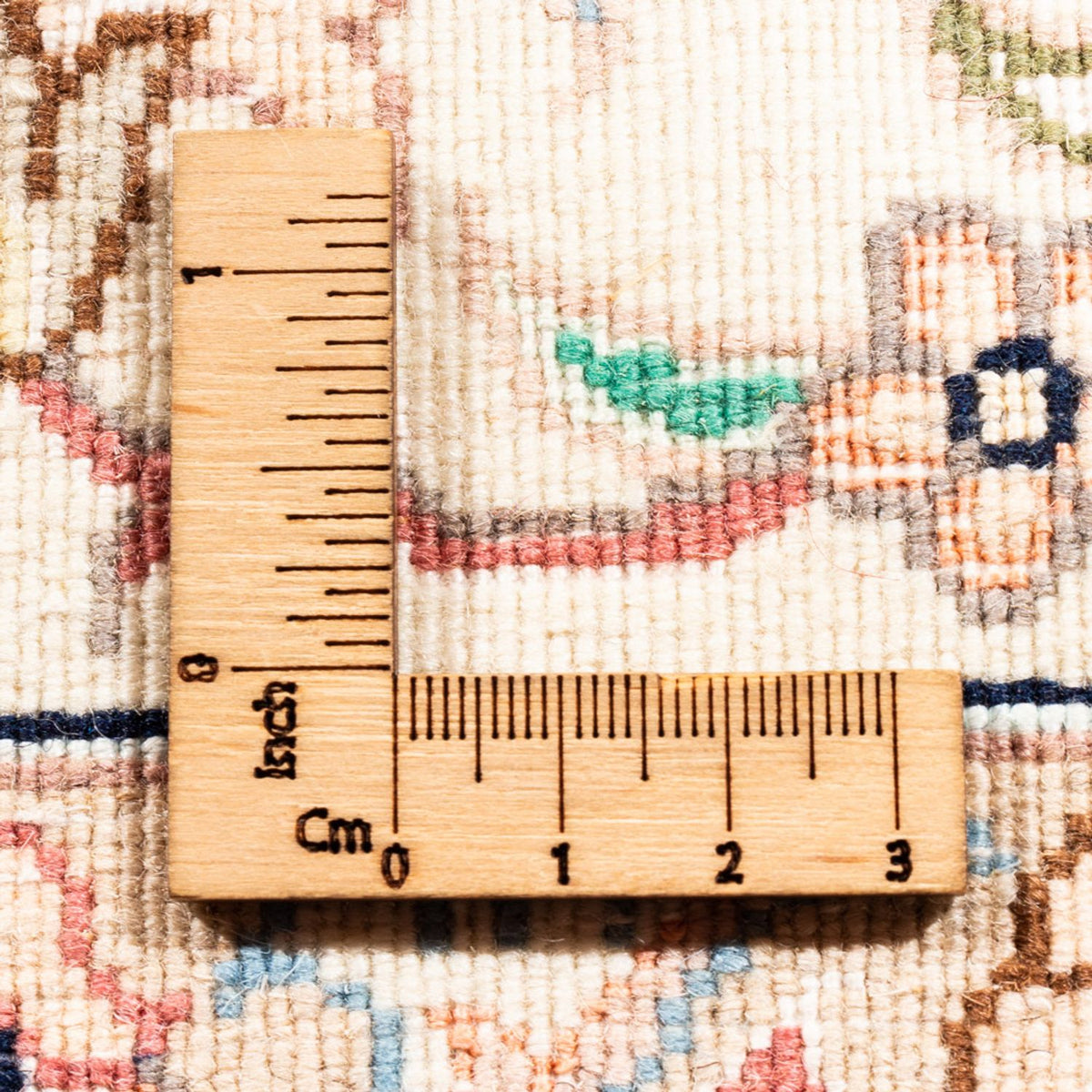 Dywan perski - Tabriz - 198 x 149 cm - kremowy