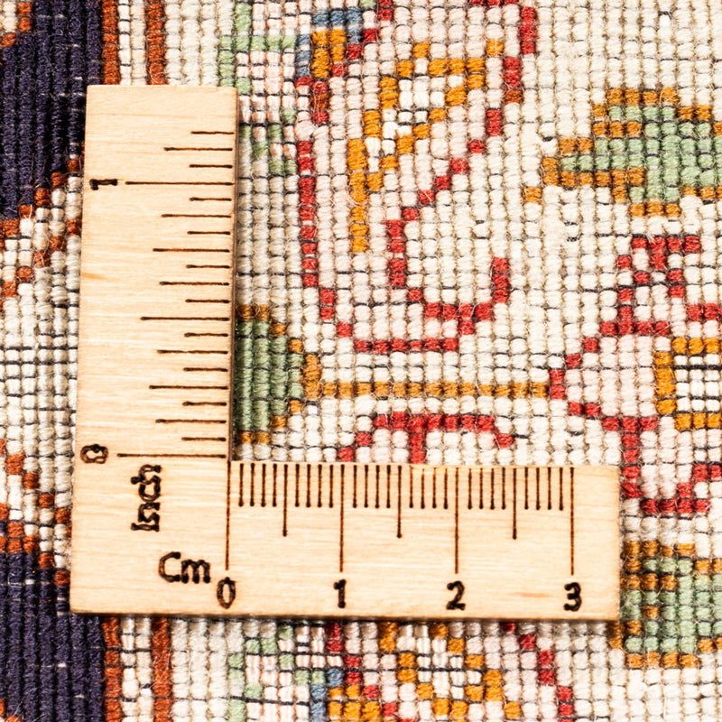 Dywan perski - Tabriz - Królewski kwadratowy  - 200 x 200 cm - jasny beż