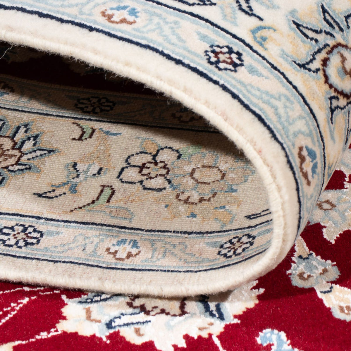 Perserteppich - Nain - Royal - 158 x 105 cm - rot