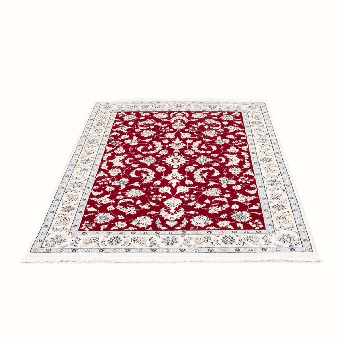 Perserteppich - Nain - Royal - 158 x 105 cm - rot