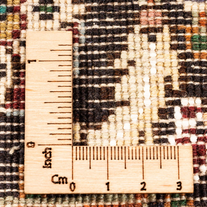 Dywan perski - Tabriz - Królewski kwadratowy  - 203 x 198 cm - ciemny beż