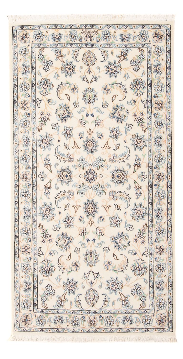 Perserteppich - Nain - Premium - 140 x 70 cm - creme