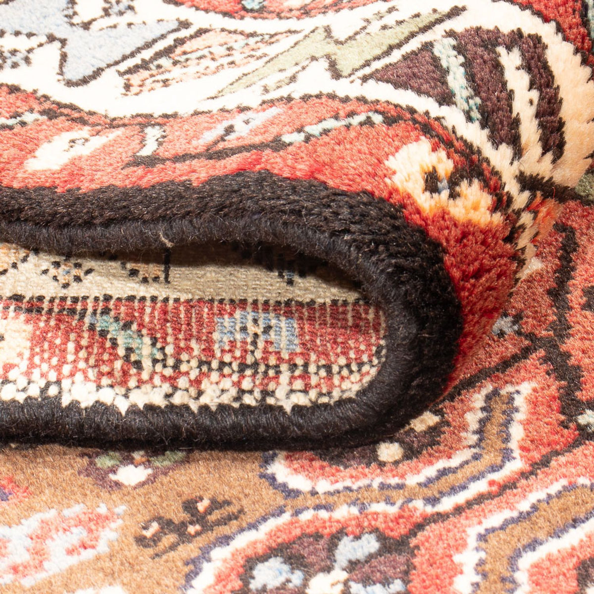 Läufer Perser - Nomadic - 370 x 93 cm - dunkelblau