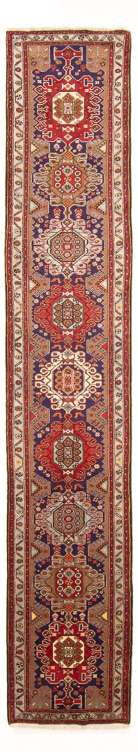 Läufer Perser - Nomadic - 403 x 82 cm - dunkelblau