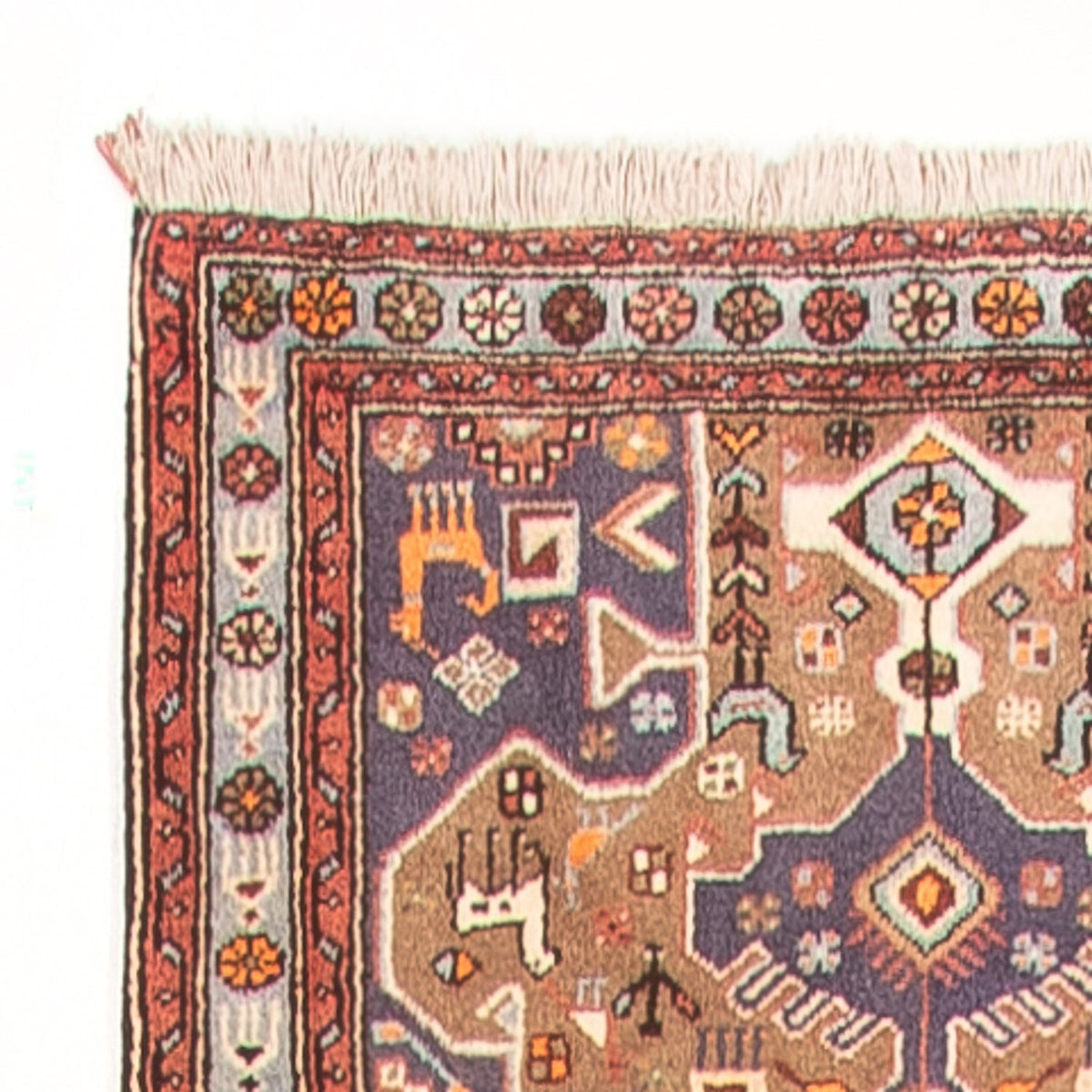 Läufer Perser - Nomadic - 400 x 92 cm - mehrfarbig