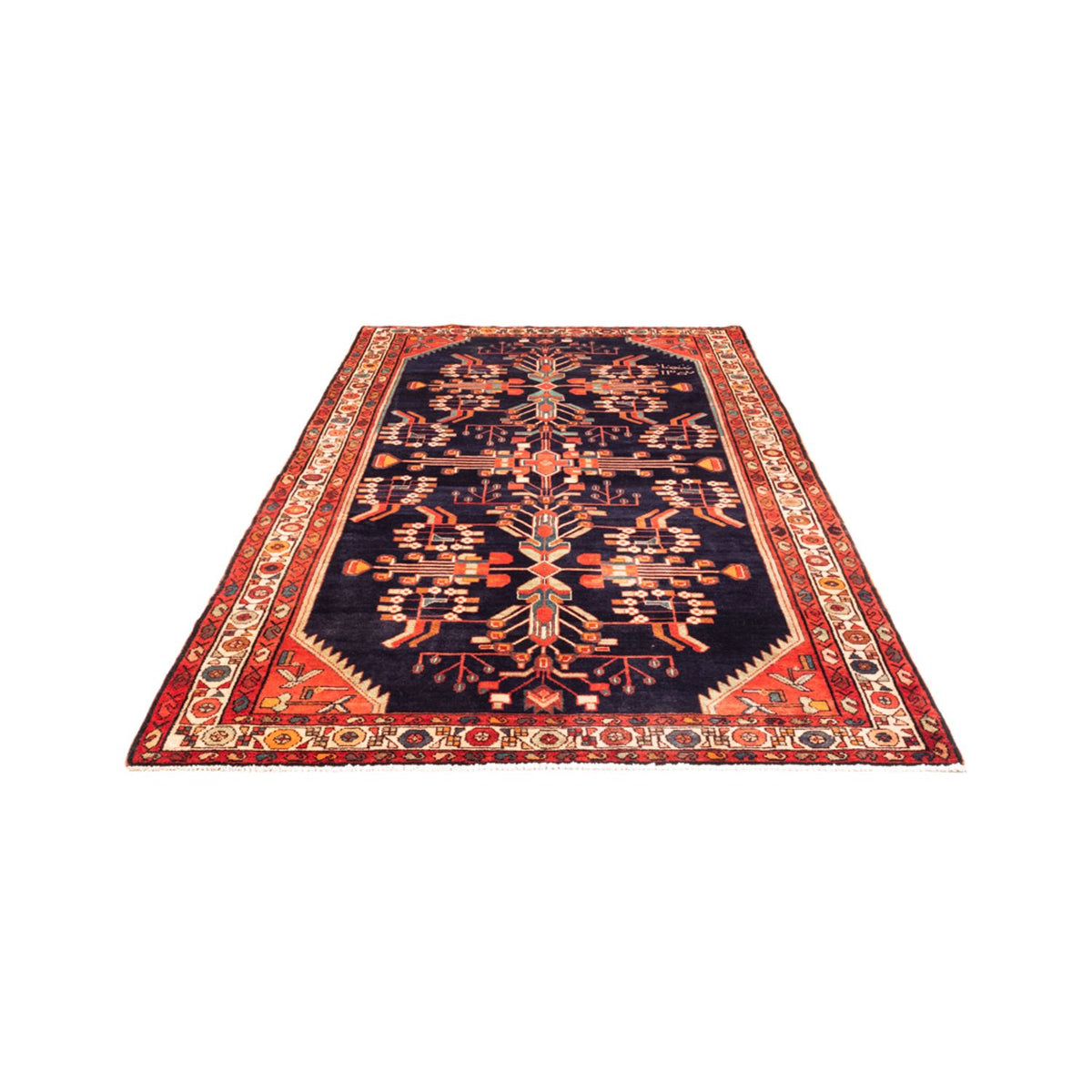 Perserteppich - Nomadic - 290 x 160 cm - dunkelblau