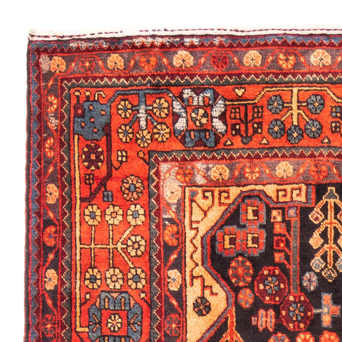 Perserteppich - Nomadic - 310 x 160 cm - dunkelblau