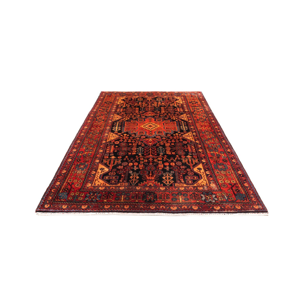 Perserteppich - Nomadic - 310 x 160 cm - dunkelblau