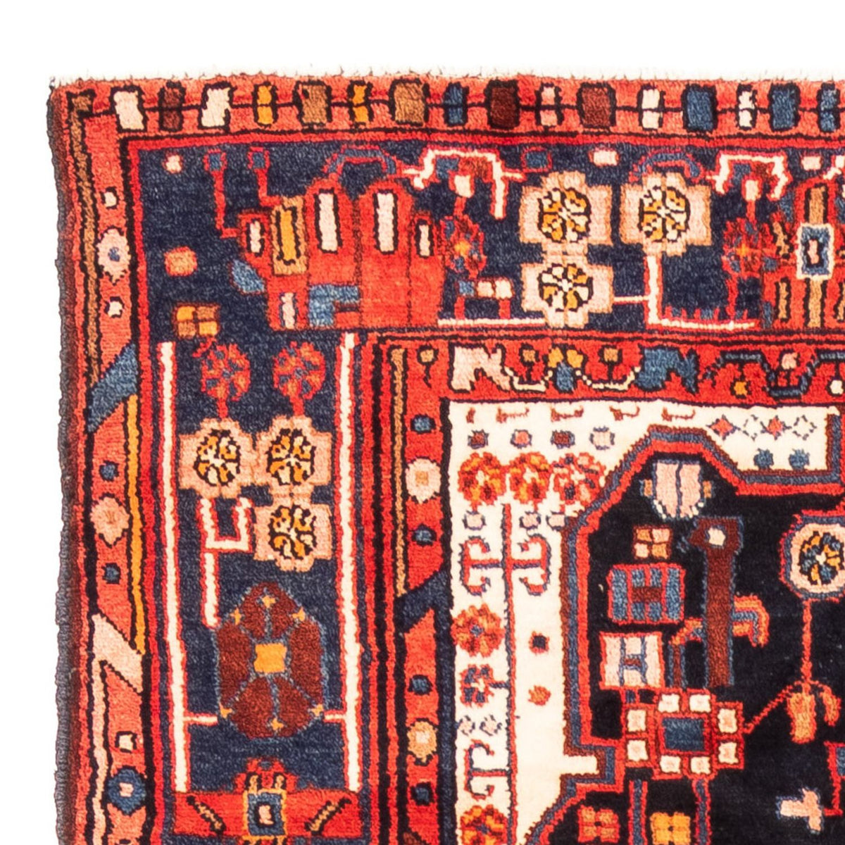 Läufer Perser - Nomadic - 295 x 140 cm - dunkelblau