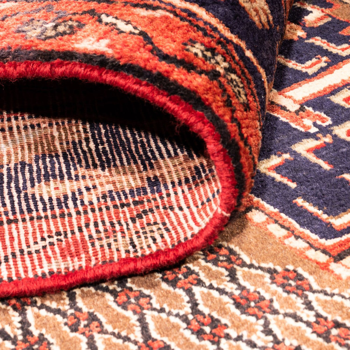 Perserteppich - Nomadic - 307 x 160 cm - rot