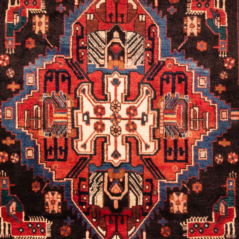 Perserteppich - Nomadic - 330 x 165 cm - rot