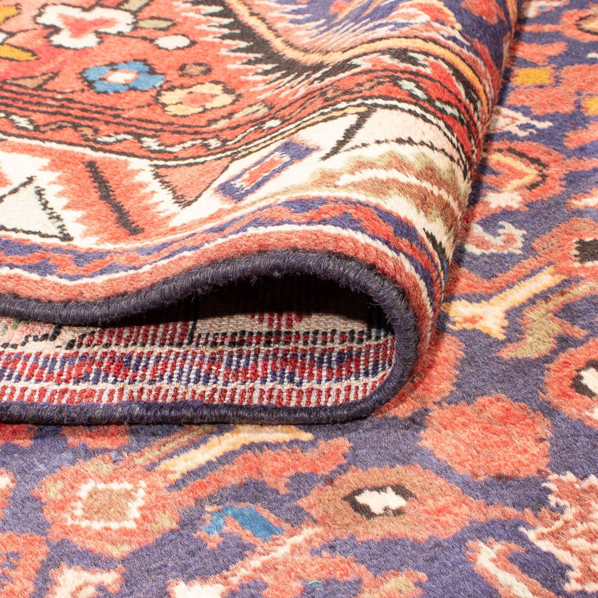 Perserteppich - Nomadic - 306 x 153 cm - dunkelblau