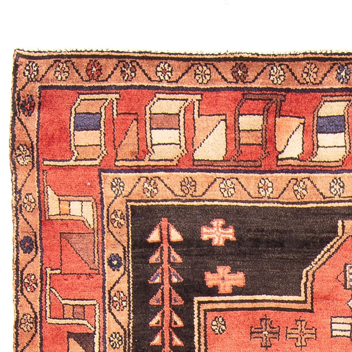 Perserteppich - Nomadic - 284 x 163 cm - orange