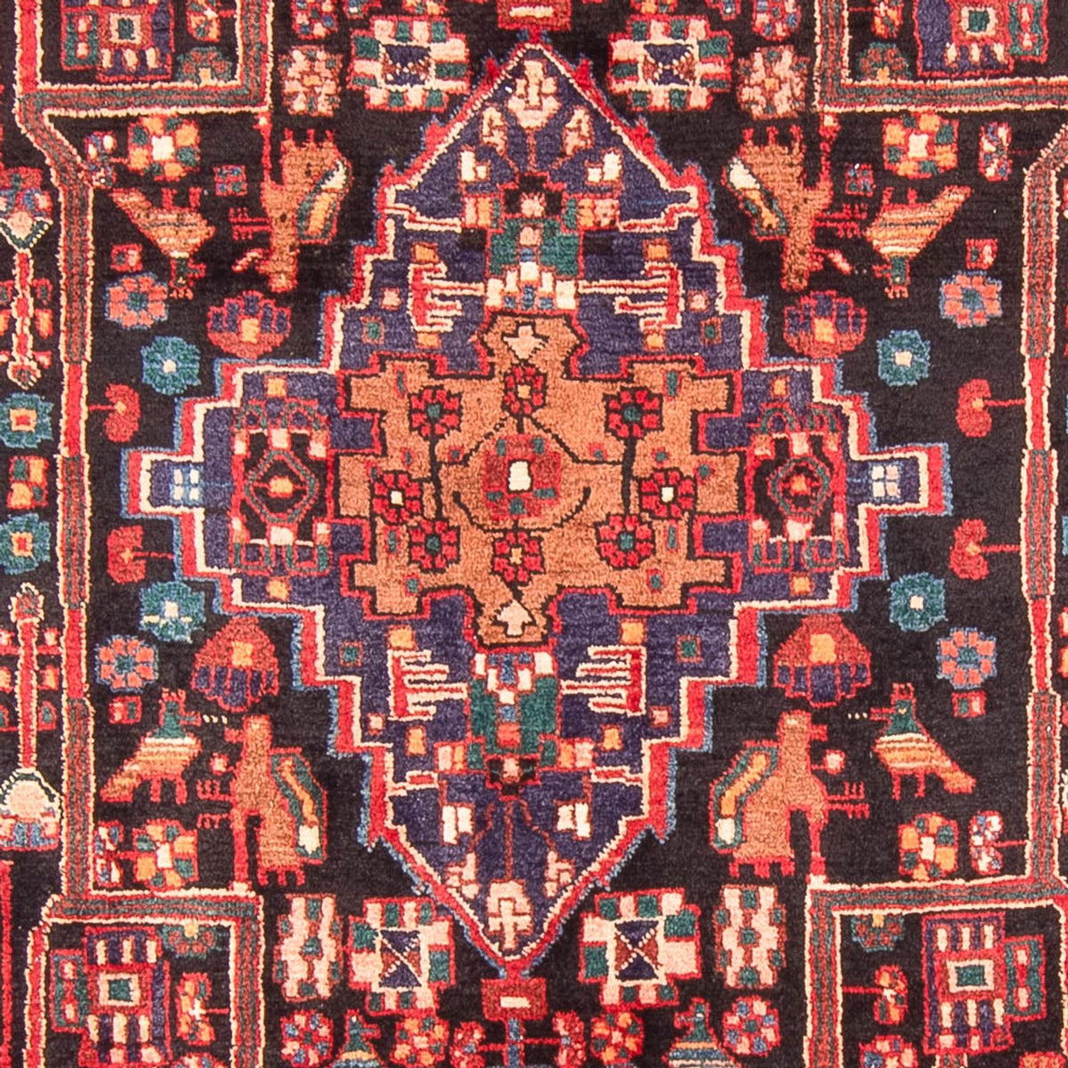 Perserteppich - Nomadic - 285 x 164 cm - dunkelblau