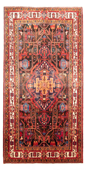 Perserteppich - Nomadic - 310 x 167 cm - blau