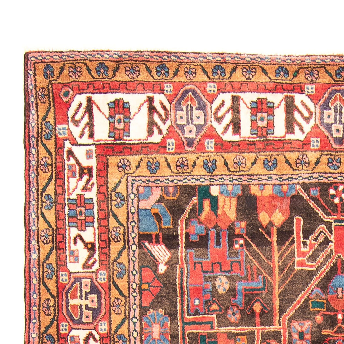 Perserteppich - Nomadic - 310 x 167 cm - blau