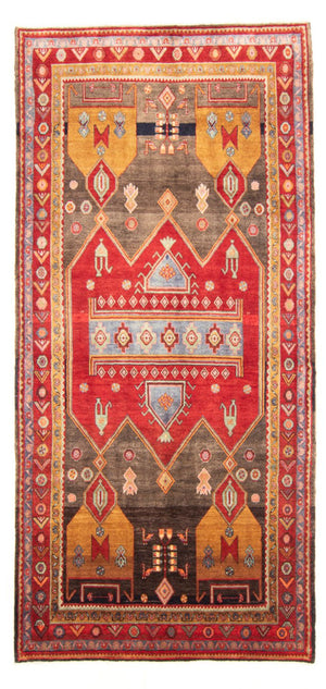 Perski dywan - Nomadyczny - 310 x 158 cm - czerwony