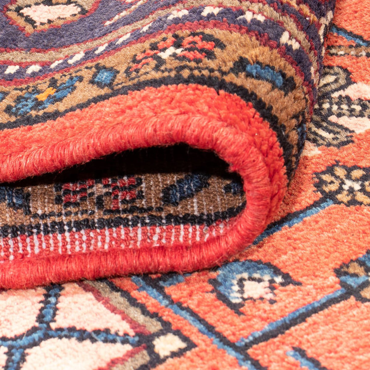 Perserteppich - Nomadic - 257 x 150 cm - rot