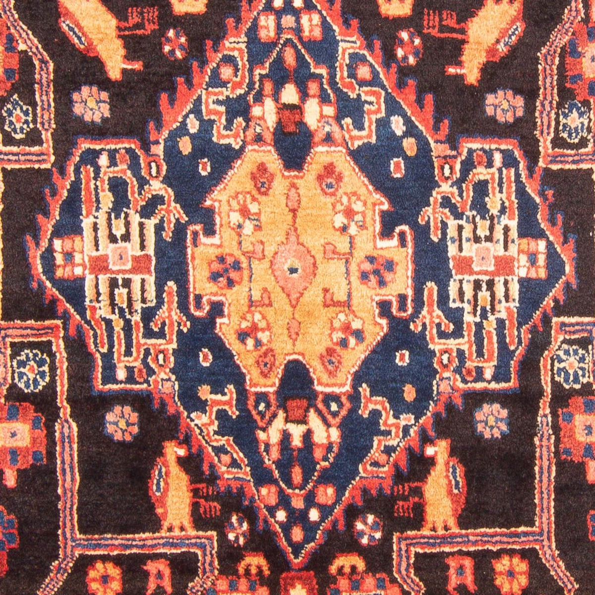 Perserteppich - Nomadic - 287 x 155 cm - dunkelblau