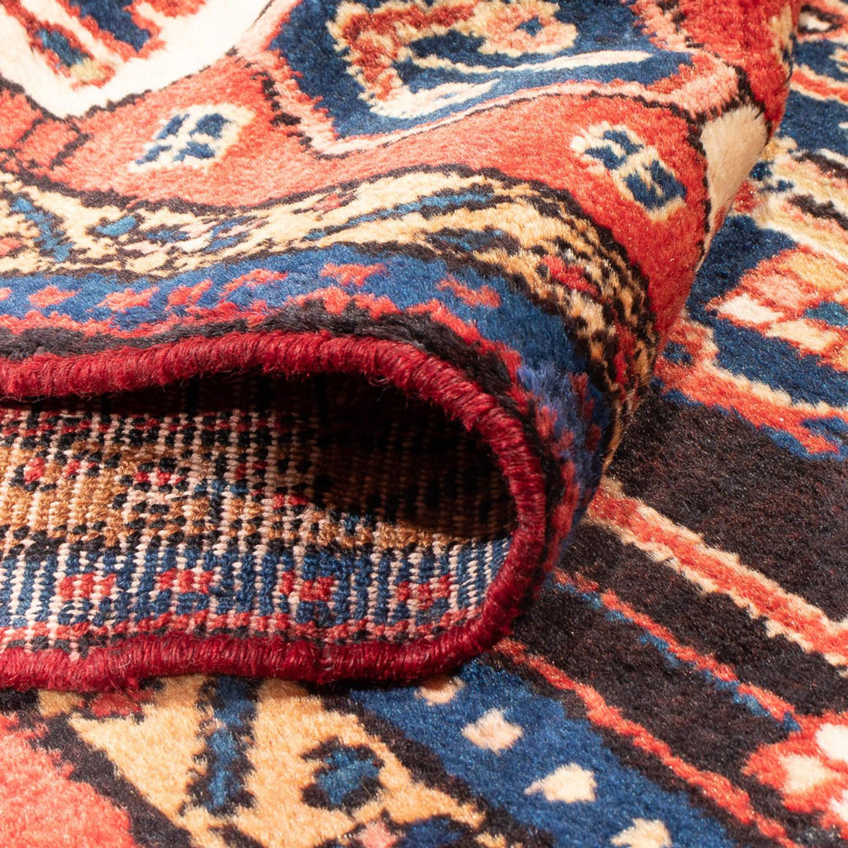 Perserteppich - Nomadic - 287 x 155 cm - dunkelblau